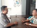 Babinkamtibmas Ujung Sambang Tomas, Titip Pesan Jaga Kerukunan