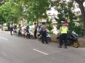Kanit Lantas Polsek Asemrowo Pimpin Razia Sepeda Motor