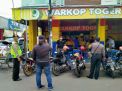 Polsek Pabean Cantikan Gelar Patroli di Warkop, Sampaikan Himbauan Social Distancing