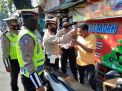 Kanit Lantas Polsek Asemrowo Pimpin Operasi Penertiban Masker