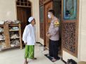 Babinkamtibmas Polsek Asemrowo Sampaikan Himbauan Protokol Kesehatan