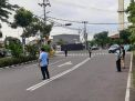 Polsek Kenjeran Gelar Operasi Masker Bareng Satpol PP & Satgas Covid-19