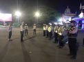 Polres Tanjung Perak Pam Jalur Gowes Semeru Tangguh