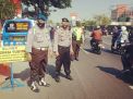 Polsek Krembangan & Instansi Samping Laksanakan Penertiban Masker Khusus Pengendara Motor