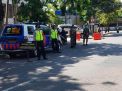 Polsek Pabean Cantikan & Koramil Lakukan Operasi Penertiban Masker di Jalan Siaga
