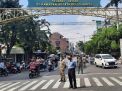 Stop Penyebaran Covid-19, Polsek Semampir Bareng Instansi Samping Terus Lakukan Operasi Masker Setiap Hari