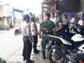 Kapolsek Krembangan Kawal Dandim Surabaya Utara Pantau TPS