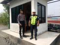 Antisipasi Kerawanan di Obyek Vital, Satsabhara Polres Tanjung Perak Lakukan Patroli Rutin