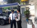 Satsabhara Polres Tanjung Perak Patroli Perbankan, Antisipasi Kriminalitas