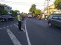 Satlantas Polres Tanjung Perak Gelar Pengaturan Pagi Cegah Kemacetan