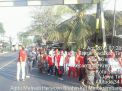 Polsek Krembangan Lakukan Pengamanan Acara Jalan Sehat