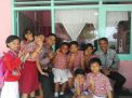 Babinkamtibmas Tambak Wedi Sampaikan Pesan Rajin Belajar Dalam Rabu Narsis