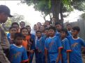 Polsek Kenjeran Rabu Narsis Bersama Murid-murid SDN Takal Kedinding