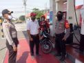 Polsek Asemrowo Gelar Patroli di SPBU, Sampaikan Himbauan Waspada Kriminalitas
