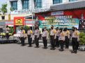 Kapolres Tanjung Perak Pimpin Apel Persiapan Pendistribusian Sembako