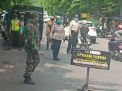 Polsek Pabean Cantikan Gelar Operasi Penertiban Masker Bareng Satpol PP di Jalan Waspada