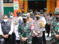 Kapolres Tanjung Perak Dampingi Kunjungan Forkopimda Jatim di Posko PPKM Skala Mikro Perak Barat