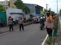 Kapolsek Kenjeran Pimpin Personil Gabungan Gelar Penertiban Masker di Jalan HM Noer