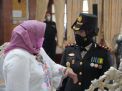 Kapolres Tanjung Perak Hadiri Pelaksanaan Upacara Virtual Hari Lahir Pancasila di Balai Kota Surabaya