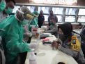 Kapolres Tanjung Perak Bersama PJU Lakukan Rapid Tes Untuk Deteksi Virus Corona