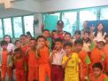 Babinkamtibmas Bongkaran Sampaikan Pesan Positif Ke SD Sasana Bhakti Dalam Rabu Narsis