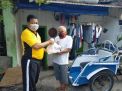 Babinkamtibmas Ampel Bagikan Paket Sembako Dalam Rangka Peringatan HUT Bhayangkara Ke-74