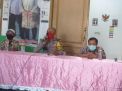 Babinkamtibmas Polsek Semampir Sampaikan Protokol Kesehatan Kepada Ibu-Ibu Kader PKK