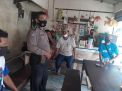 Babinkamtibmas Krembangan Utara, Ingatkan Pengunjung Warung Untuk Patuh 3M