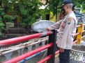 Polsek Semampir Pantau Debit Air, Deteksi Dini Potensi Banjir