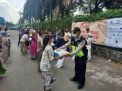 Polsek Pabean Cantikan Pam Pembagian Sembako Oleh Yayasan Budha Tzu Chi
