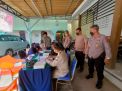 Polres Tanjung Perak Gelar Home Care Vaksin di Mako Polsek Kenjeran