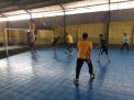 Kasat Lantas Polres Tanjung Perak Bersama Personil Laksanakan Olahraga Futsal