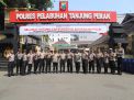 Wakapolres Tanjung Perak Sambut Kedatangan Tim Supervisi Baharkam Polri