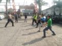 Personil Polsek Krembangan Gelar Latihan Beladiri Polri