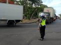 Satlantas Polres Tanjung Perak Gelar Pengaturan Sore, Bantu Lancarkan Kepulangan Pekerja