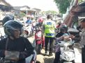 Gelar Operasi Cipkon, Polsek Asemrowo Tindak Tilang 13 Pengendara Motor