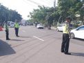 Polsek Pabean Cantikan Atur Lalu Lintas Sore, Cegah Kemacetan