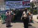 Babinkamtibmas Krembangan Utara Kawal Kampanye Cawali di Jalan Dapuan