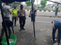 Polsek Kenjeran Bersama Gelar Operasi Masker Gabungan di Akses Tol Suramadu