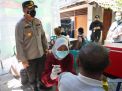 Kapolres Tanjung Perak Pantau Pelaksanaan Home Care Vaksin di Wonokusumo