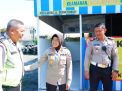 Kapolres Tanjung Perak Pantau Pos Lantas Dupak Rukun, Koordinasi Pengamanan Jalur Kunjungan Presiden