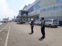 Gabung Sekuriti Pelabuhan, Satsabhara Polres Tanjung Perak Patroli Terminal GSN
