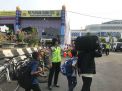 Puluhan Personil Polwan Laksanakan Pengamanan Pemudik di Pelabuhan