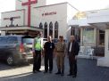 Polsek Pabean Cantikan Amankan Kebaktian Gereja