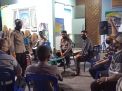 Kapolsek Kenjeran Sambang Kampung Tangguh, Berikan Semangat Kepada Tim Relawan
