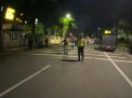 Polsek Pabean Cantikan Gelar Operasi Penertiban Masker Malam Hari di Jalan Stasiun Kota