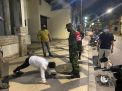 Polsek Pabean Cantikan Bersama Personil Gabungan Gelar Operasi Masker & Jam Malam