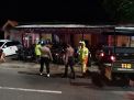 Gelar Patroli Skala Besar, Polres Tanjung Perak Beri Himbauan Jaga Jarak ke Pengunjung Warkop