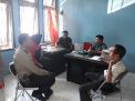 Babinkamtibmas Perak Barat Sampaikan Pesan Wujudkan Pemilu Damai