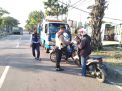 Satlantas Polres Tanjung Perak Bersama Dishub Lakukan Penindakan Pelanggar Kasat Mata